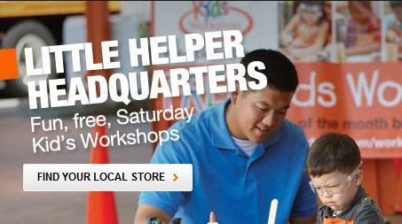 home depot kids workshop