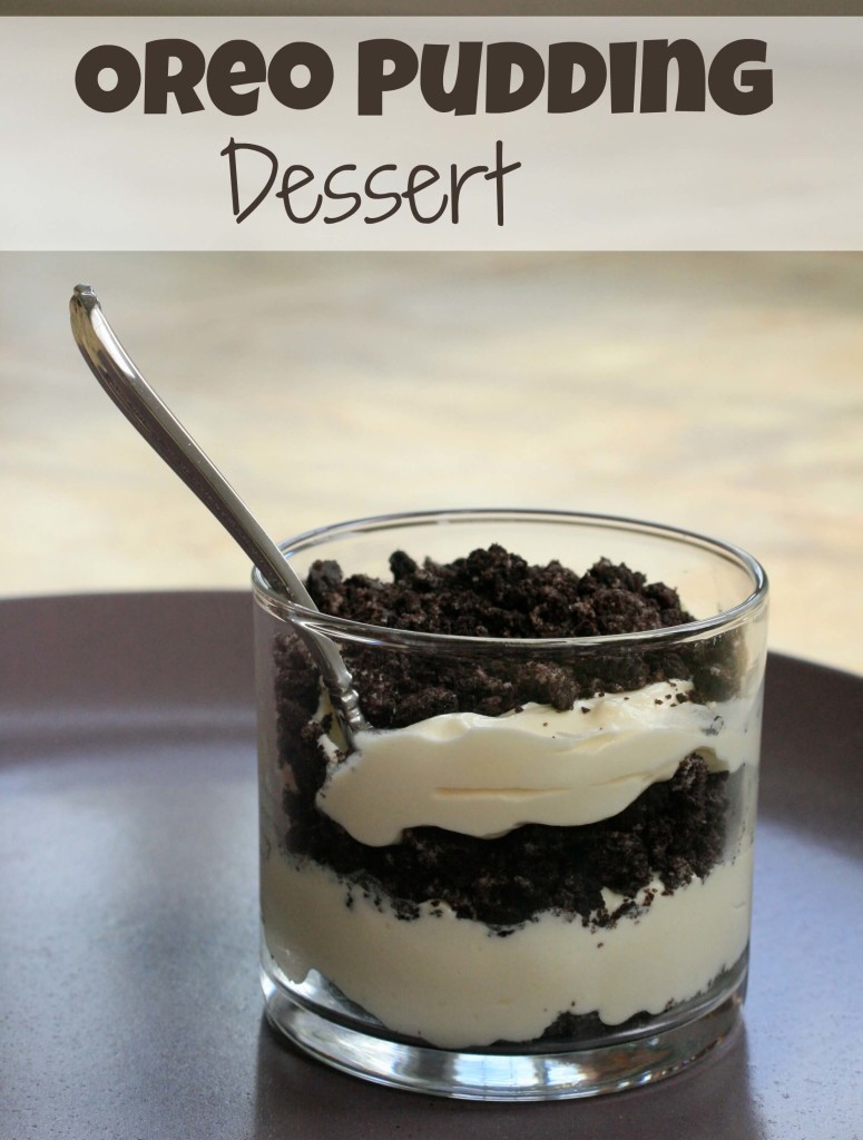 oreo pudding dessert