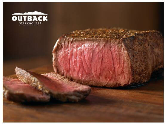 Outback Steakhouse: 20% Off Your Entire Check Coupon