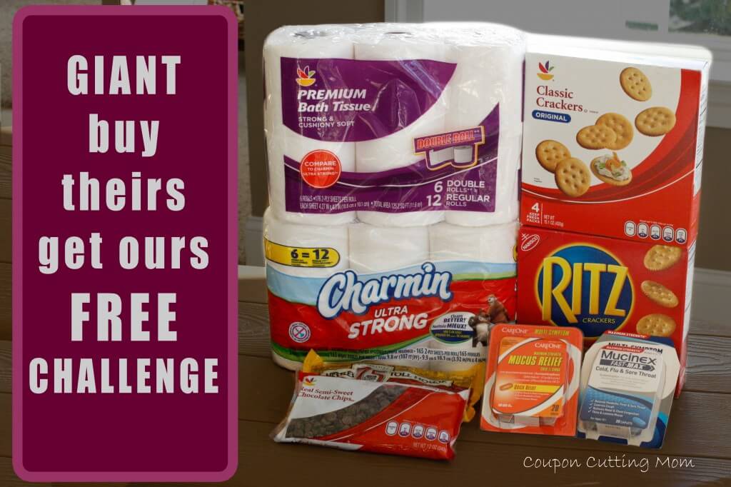 Giant Buy Theirs, Get Ours Free Challenge + $25 Gift Card Giveaway