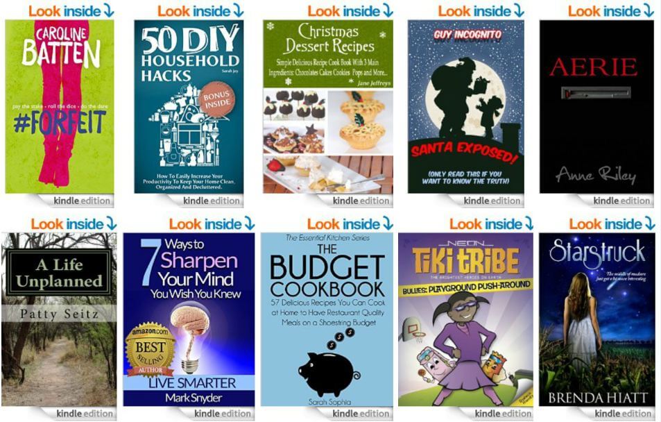 Free ebooks: Budget Cookbook, 50 DIY Household Hacks+ More Books