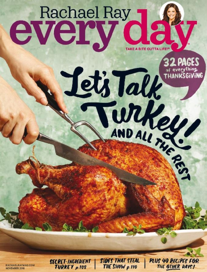 Rachael Ray Every Day Magazine Subscription 90% off Cover Price