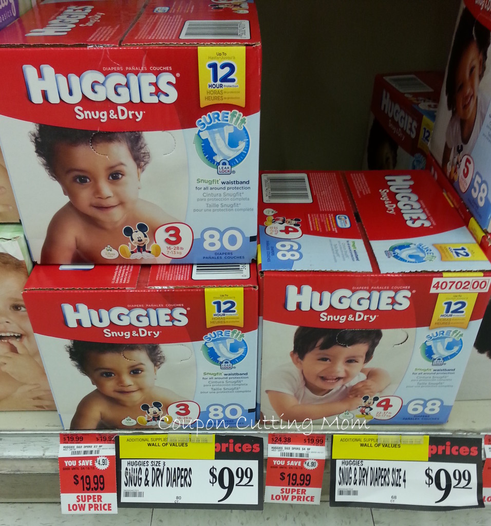 Huggies Snug & Dry Diapers ONLY $5.99 (Reg. $19.99)