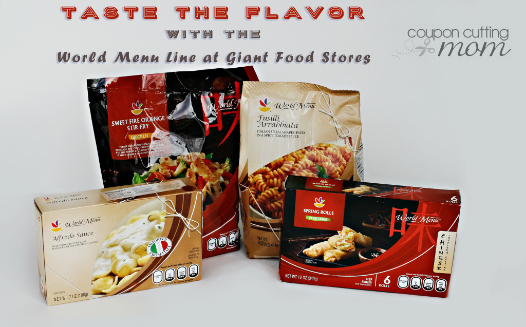 Taste the Flavor With the World Menu Line At GIANT Food Stores