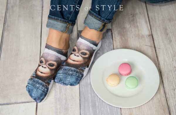 Cents of Style: Fun Printed Socks - 53% Off Reg. Price 