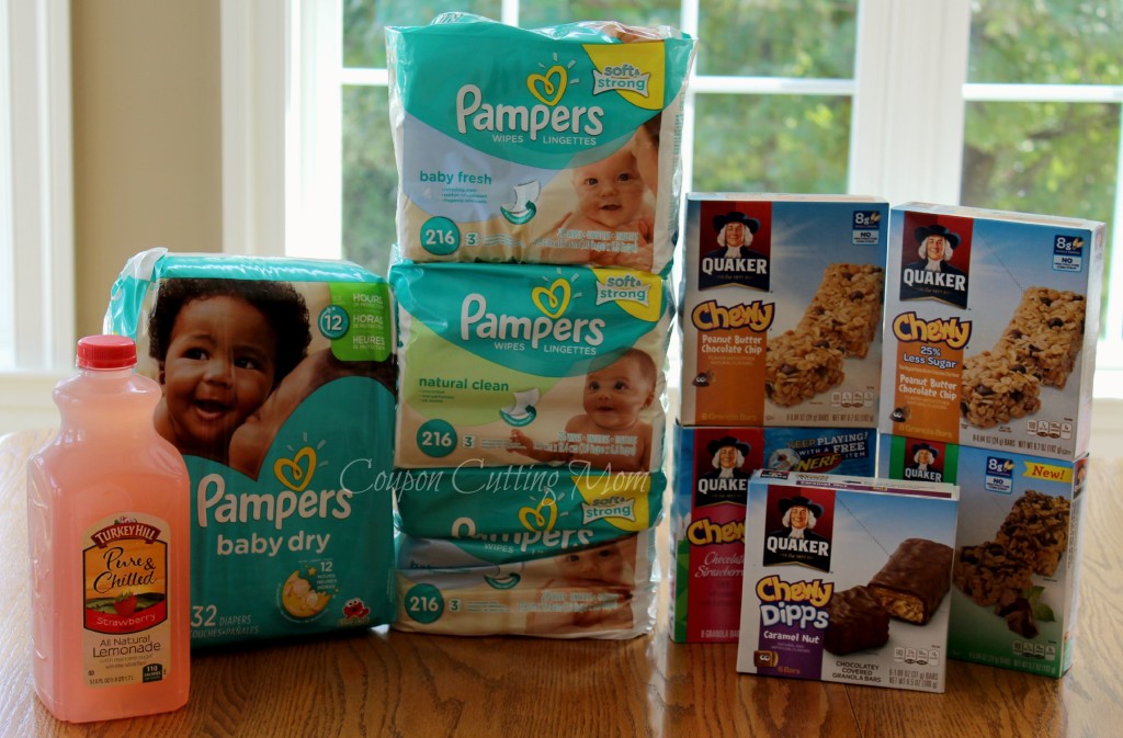 Weis Shopping Trip: $48 Worth of Pampers, Quaker Bars and More ONLY $17