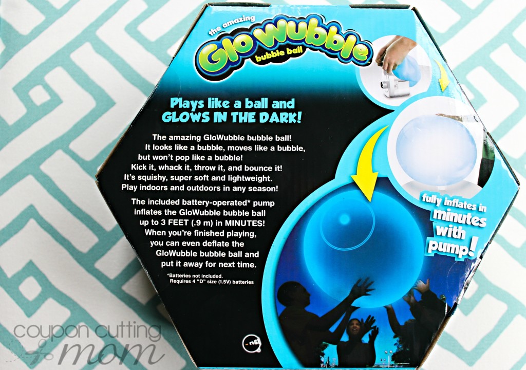 Glo Wubble Bubble Ball for Lots of Glow in the Dark Fun