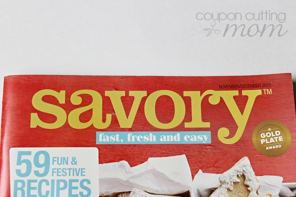 Savory Magazine From GIANT + Money Saving Shopping Tips