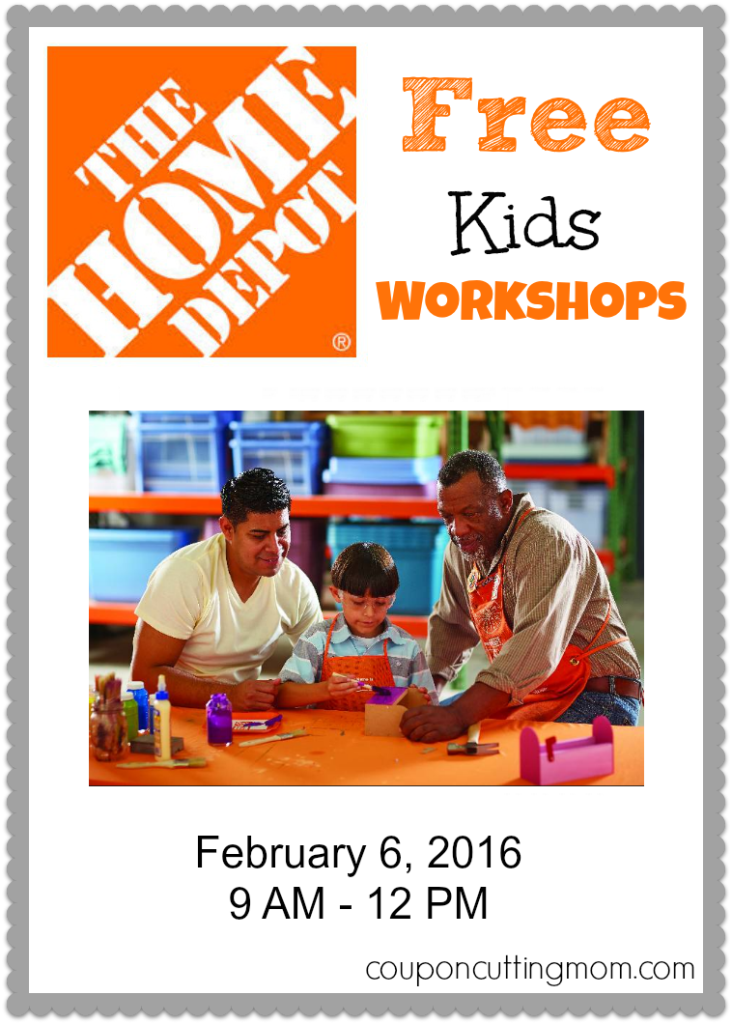 Build a Valentines Mailbox at the FREE Home Depot Kids Workshop