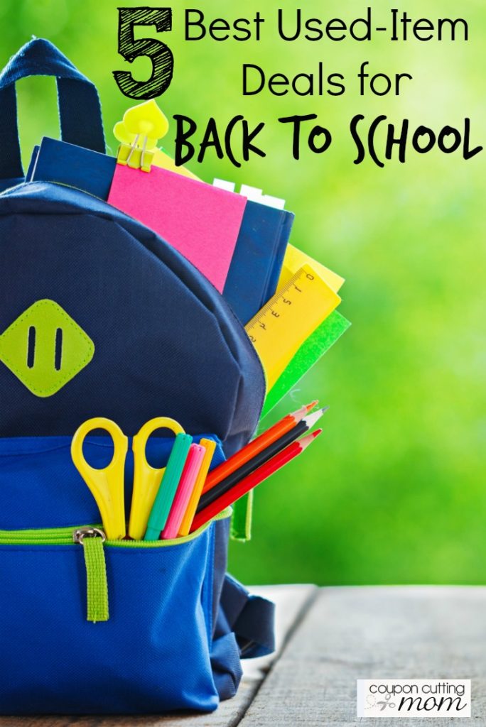 5 Best Used-Item Deals for Back to School