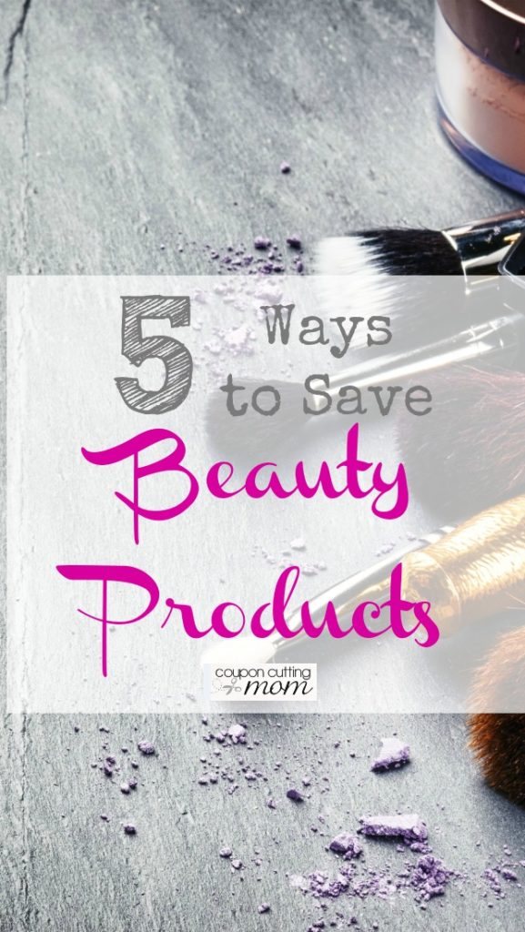 5 Ways to Save on Beauty Products