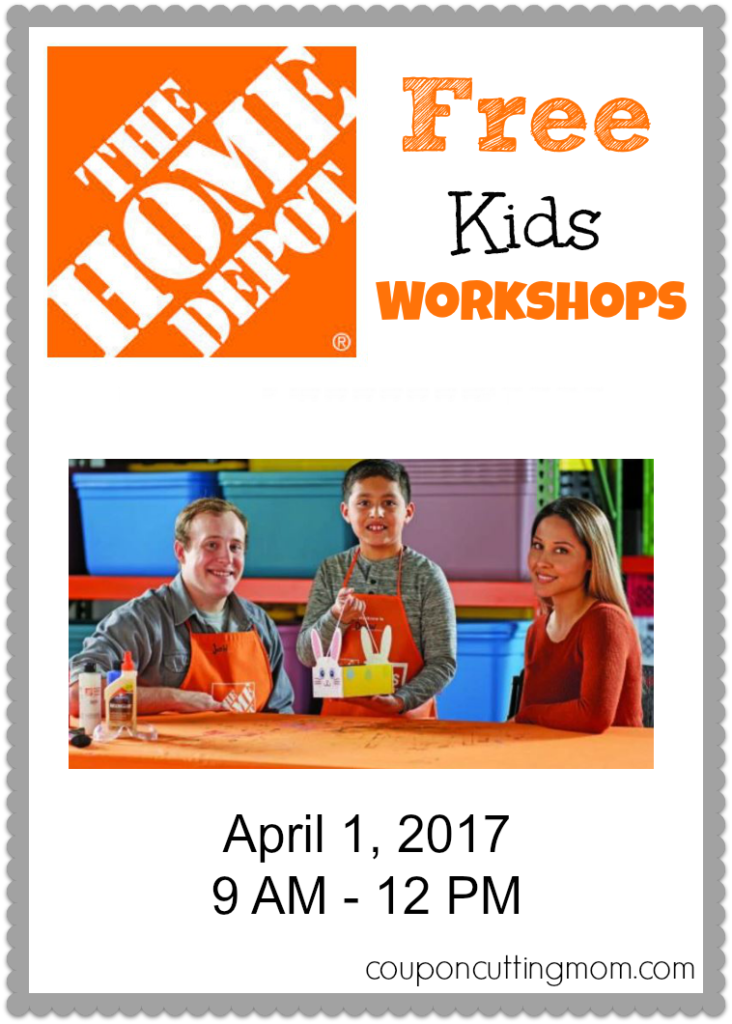 Build a Bunny Basket at the FREE Home Depot Kids Workshop