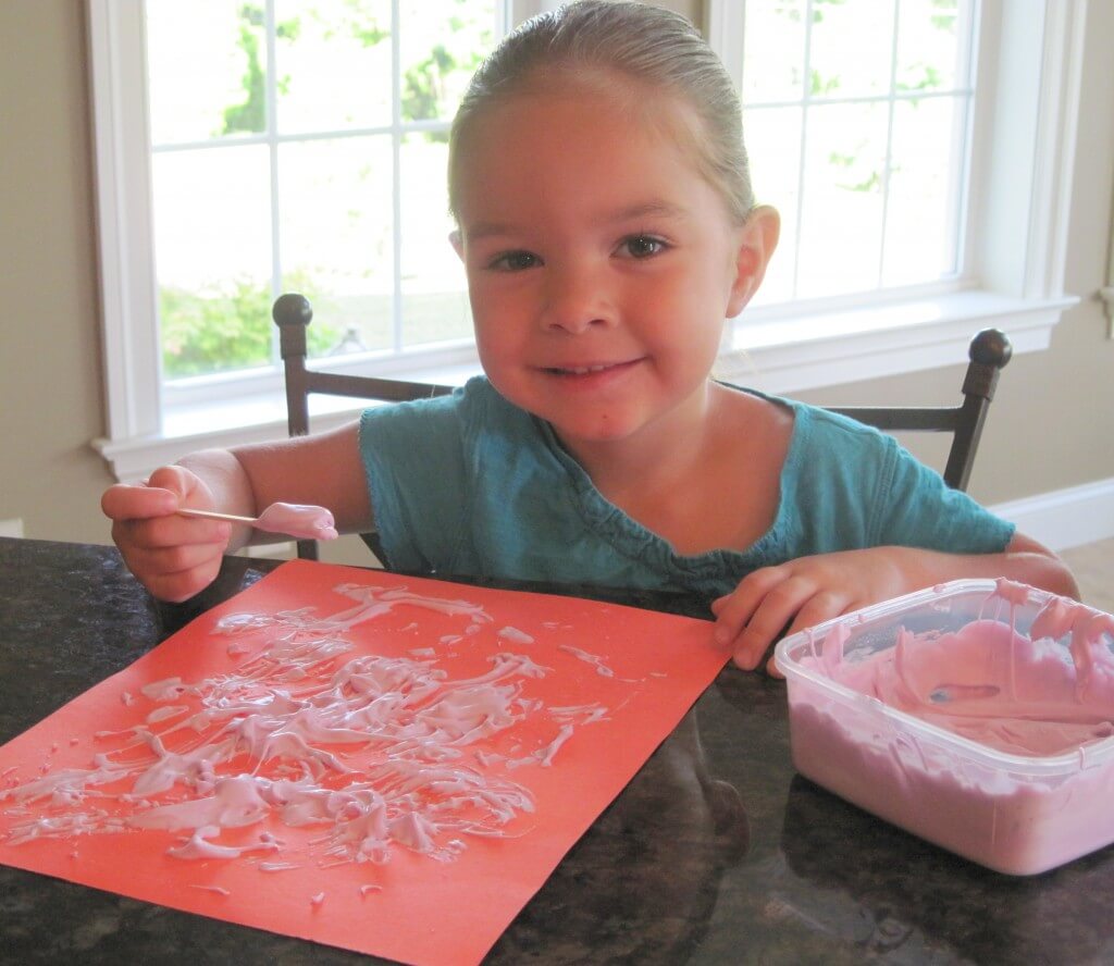 homemade puffy paint