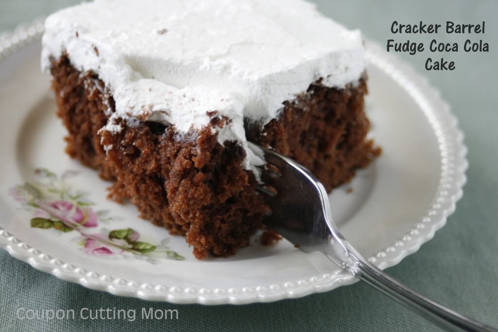 cracker barrel fudge coca cola cake