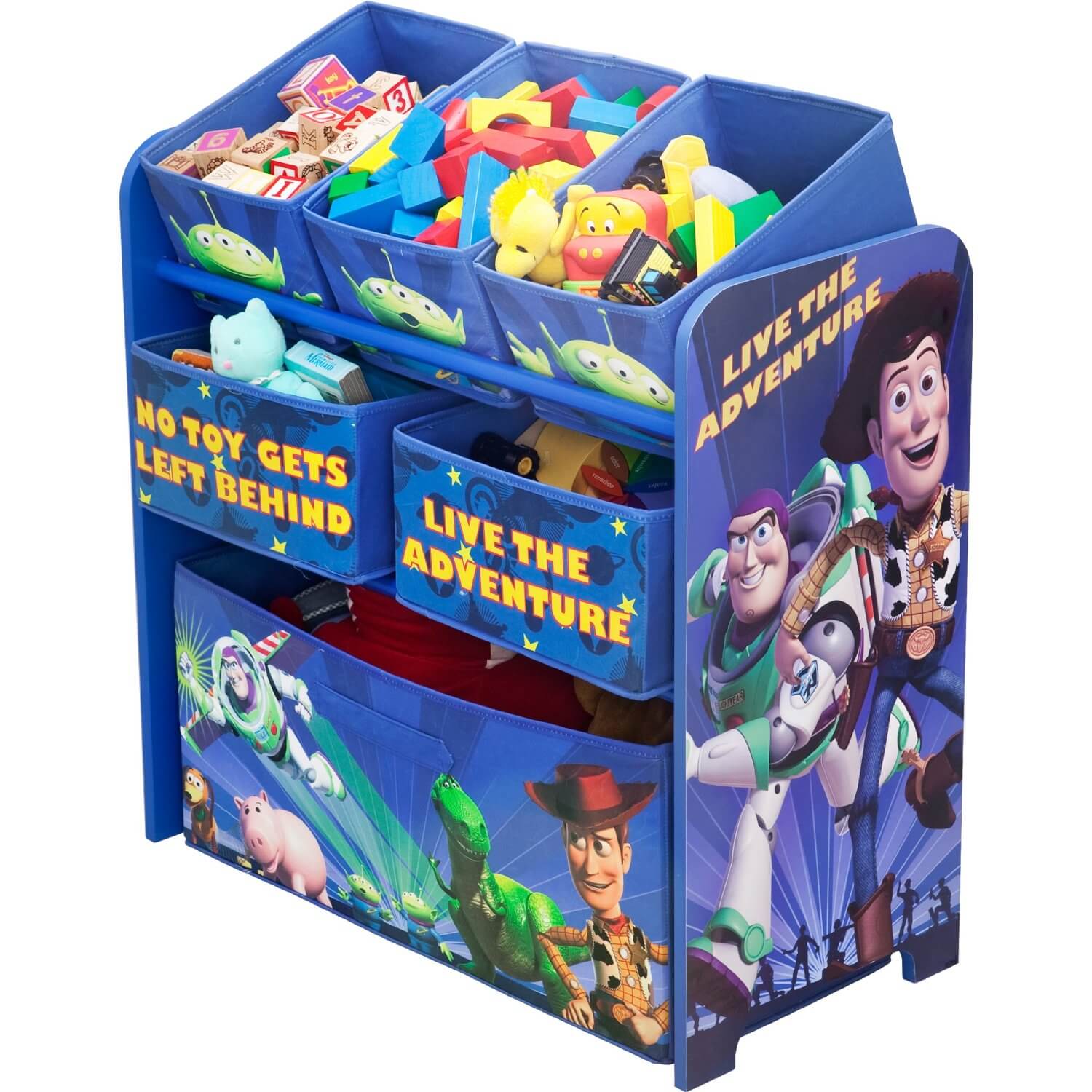 Dora and Toy Story MultiBin Toy Organizers 25 Shipped