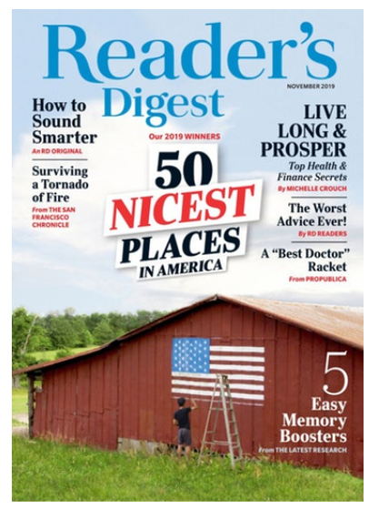 Reader's Digest Magazine One Year Subscription ONLY $4.89 - Regular Price $29.88