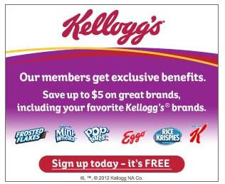 Kellogg’s Family Rewards: 338 Points Codes