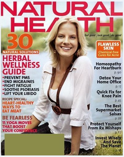 Natural Health Magazine Only $4.99 Per Year (90% savings off cover price)