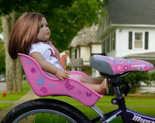 Ride-Along Doll Bike Seat Only $16.95 (Reg. $24.95) - Fits 18″ American Girl Doll