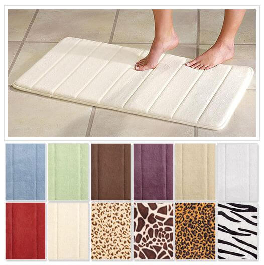 memory foam bath rugs