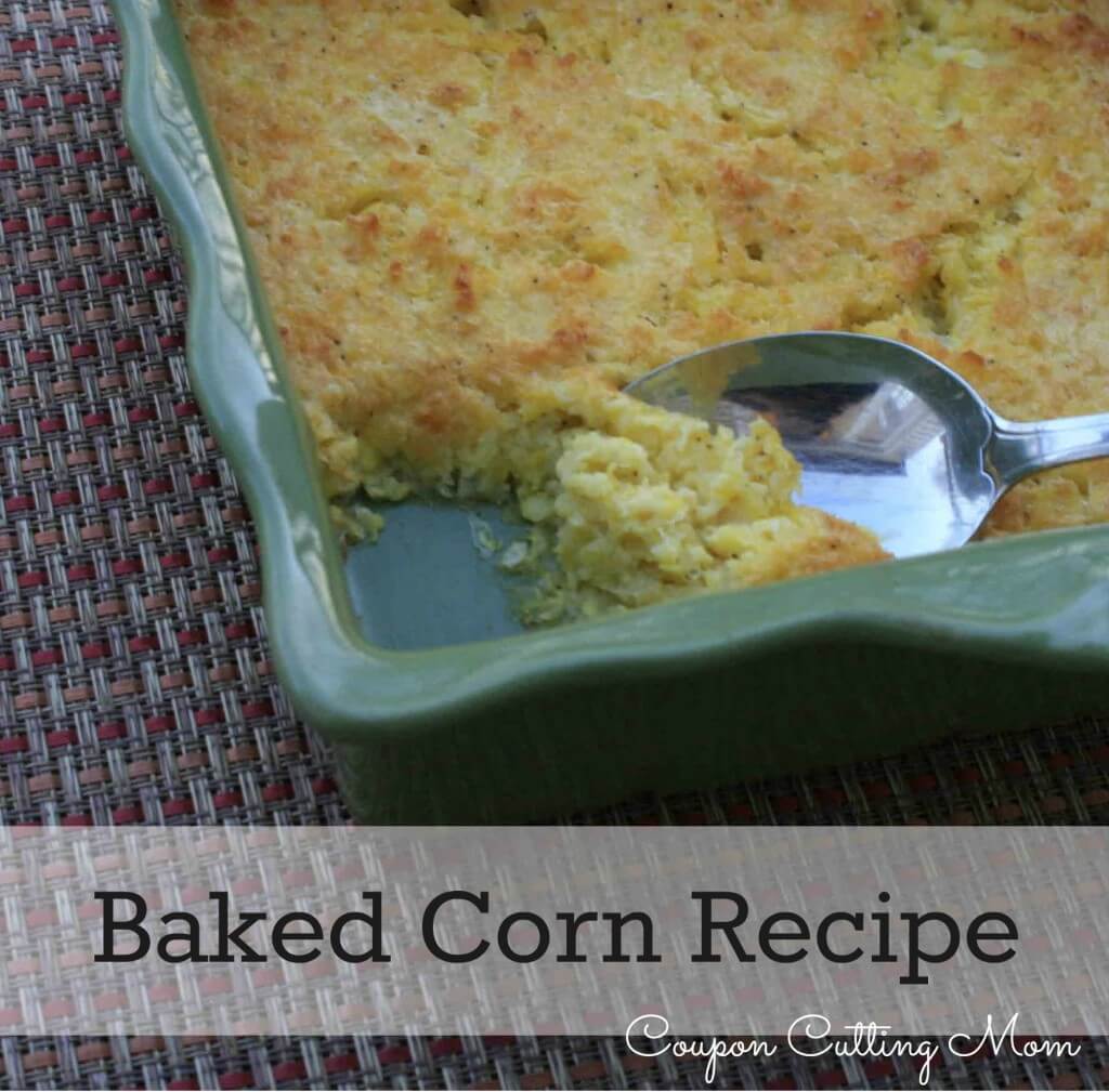 baked corn recipe