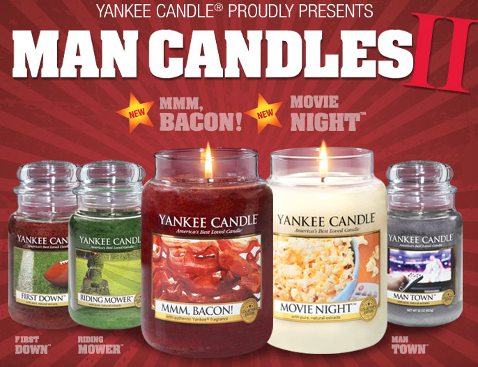 man candles