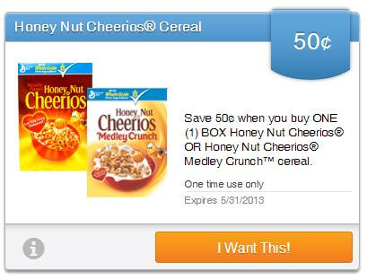 saving star cheerios