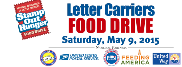 Stamp Out Hunger National Food Drive May 9, 2015