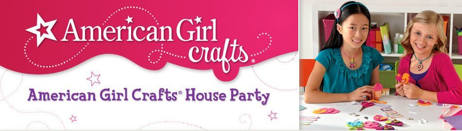 american girl craft house party