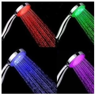 shower head led lights