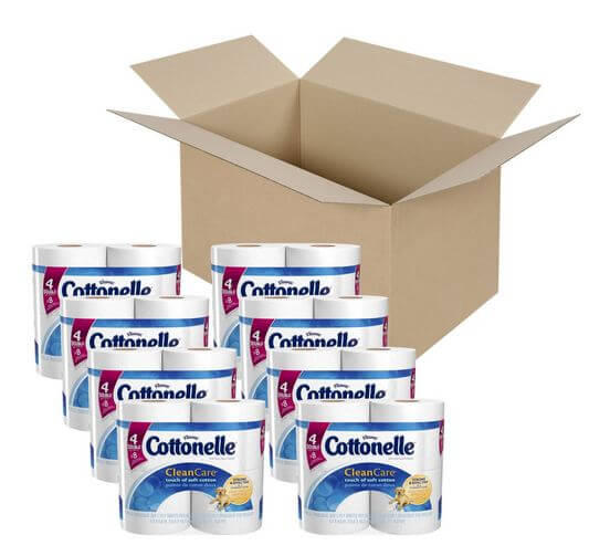 Amazon: Cottonelle Bath Tissue 32 Double Rolls Only $0.41 Per Roll + FREE Shipping
