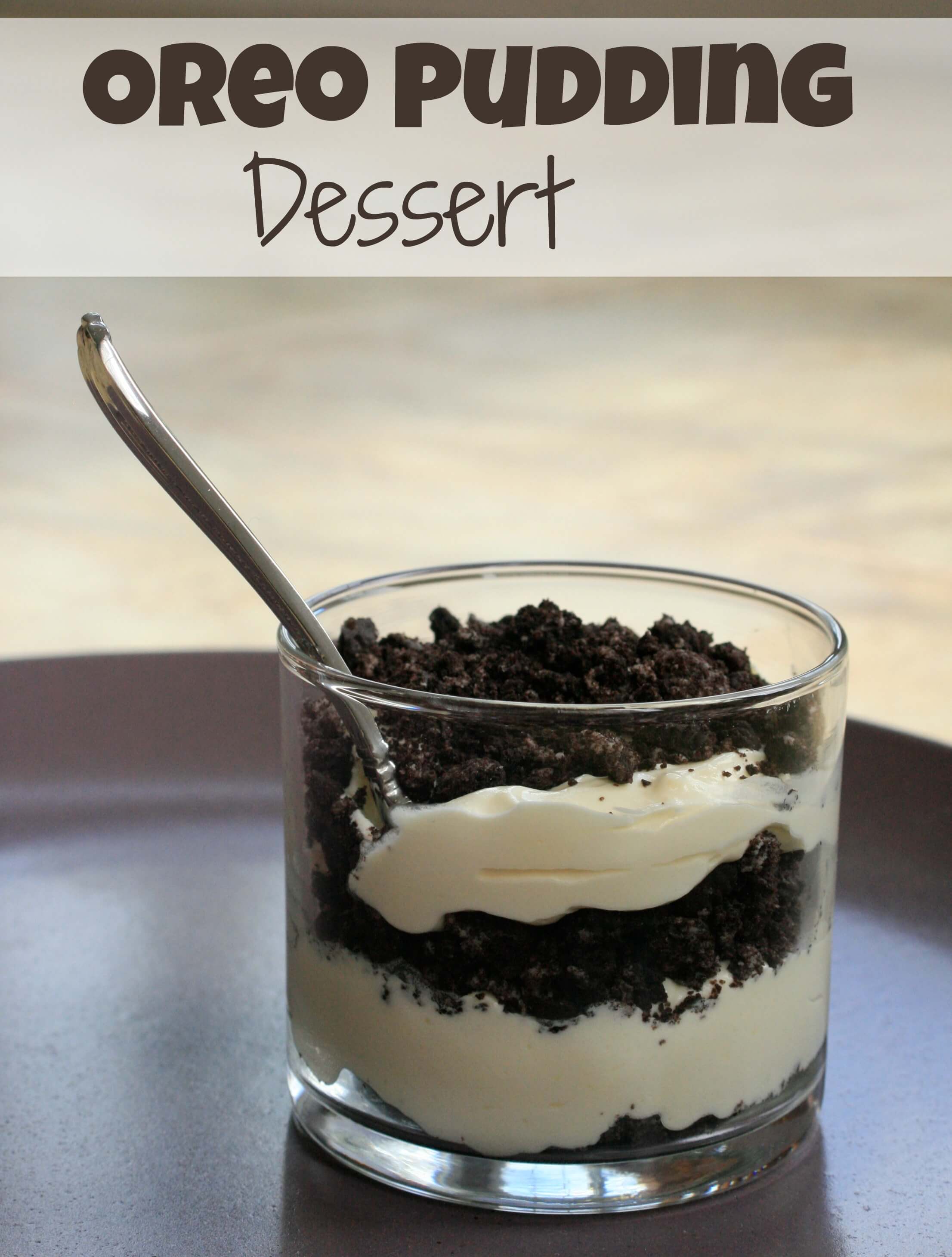 Oreo Pudding Desert Recipe