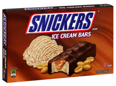 snickers ice cream