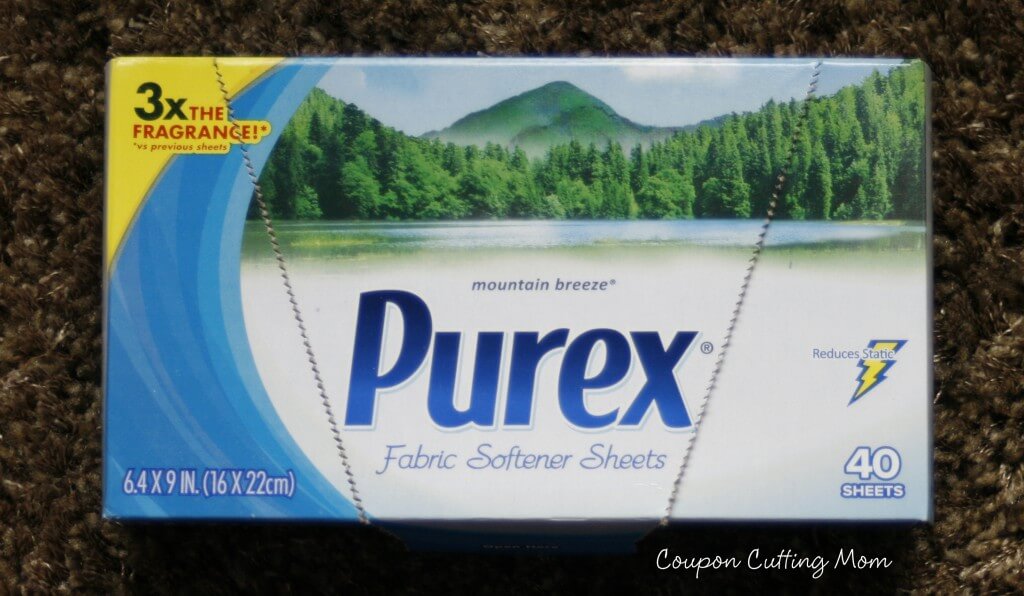 purex fabric softener dryer