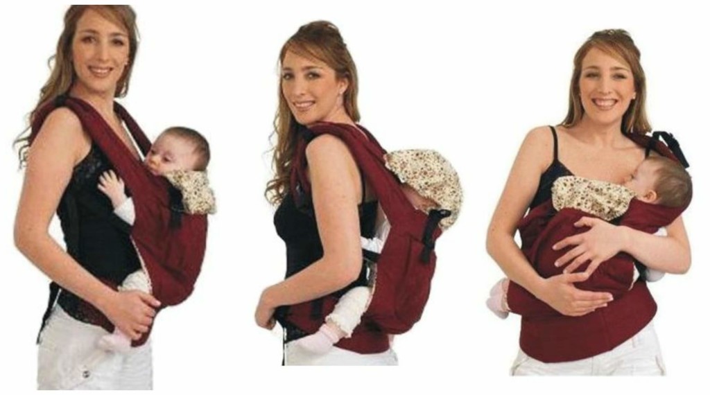 baby carrier collage