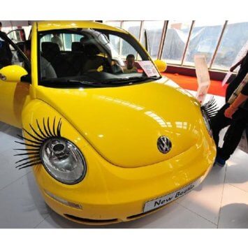 car eyelashes