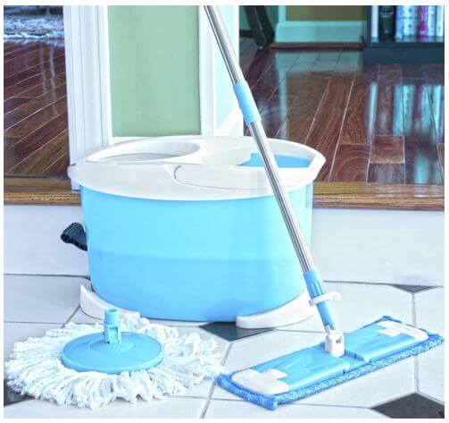 step spin mop
