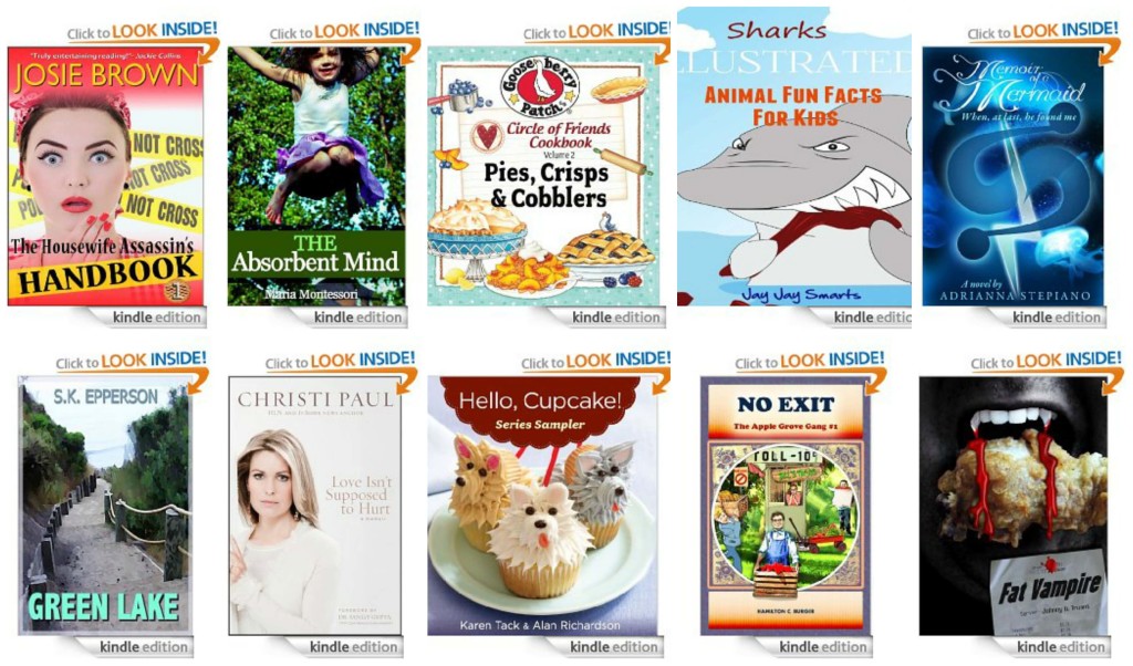 10 Free Kindle Books 10-2-13