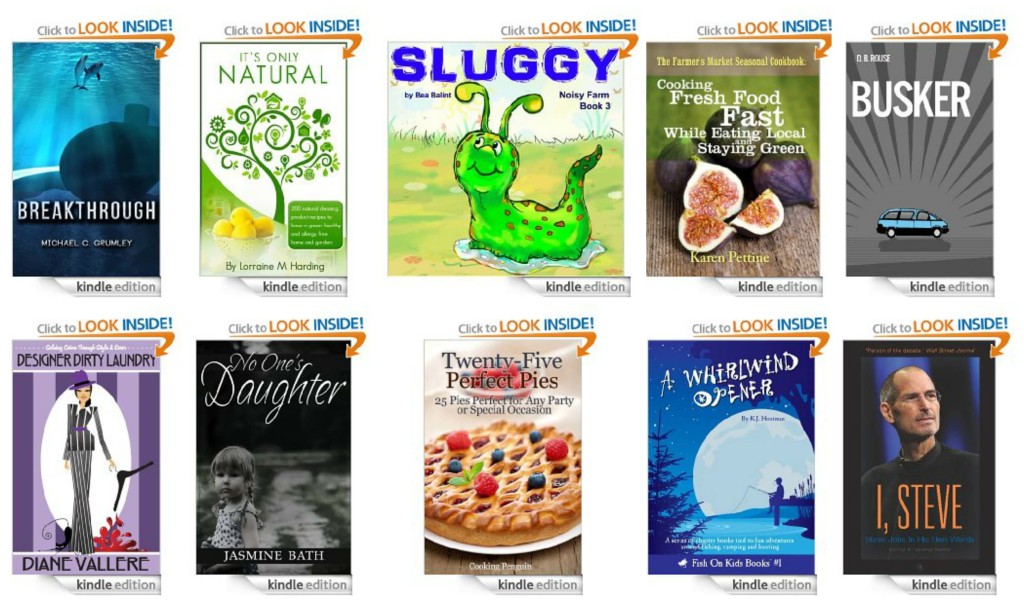 10 Free Kindle Books 10-4-13