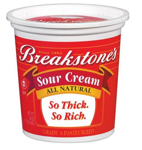 breakstone sour cream