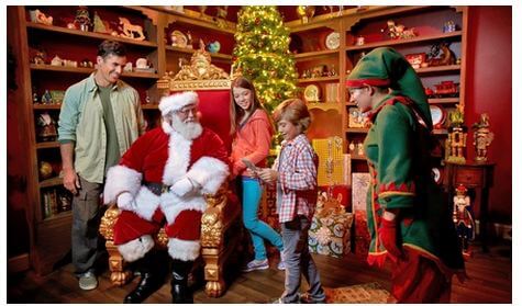 Tampa Busch Gardens Christmas Town