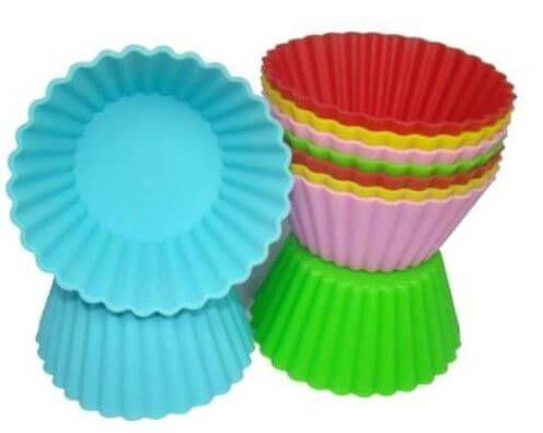 Silicone Reusable Cupcake Liners 