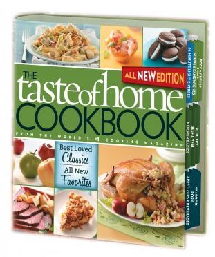 taste of home cookbook