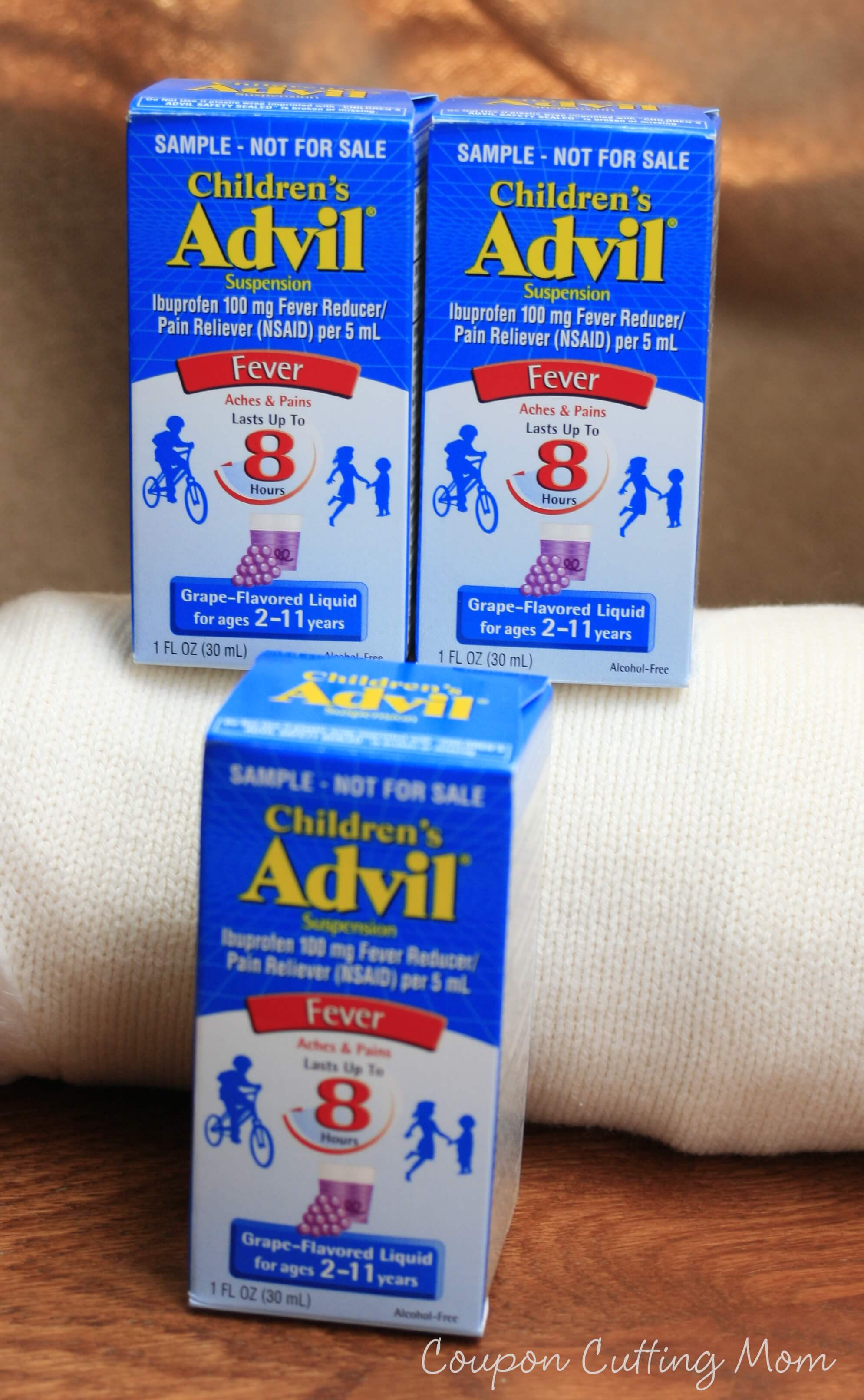 Children's Advil Effective Relieves Fevers Up To 8 Hours