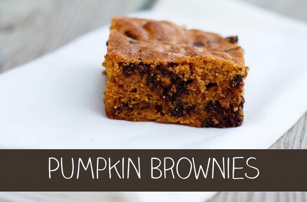 Pumpkin Brownies