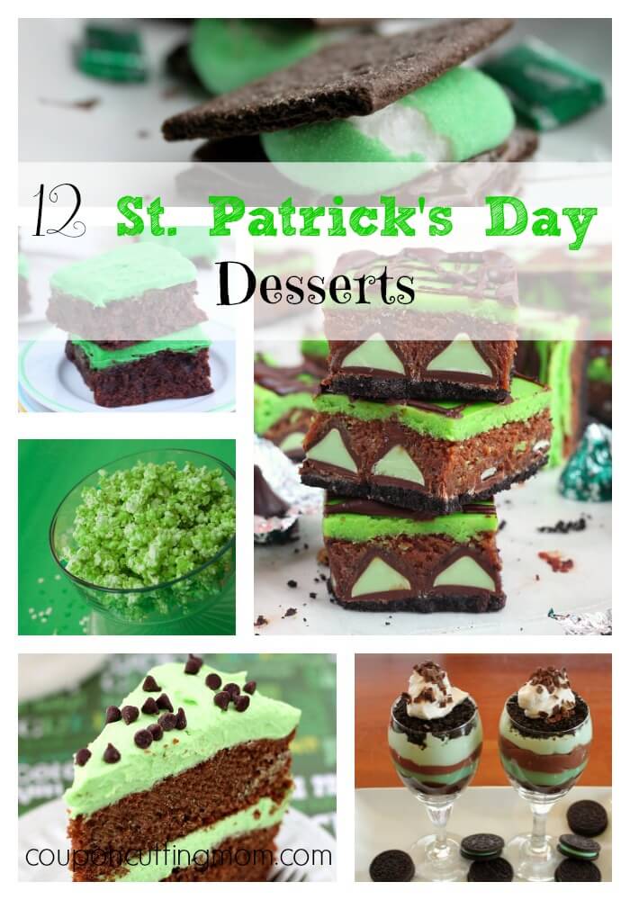 12 Delicious St. Patricks Day Desserts