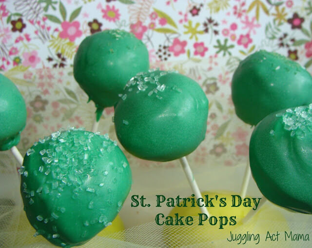 St. Patrick's Day Cake Pops