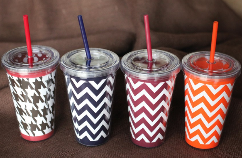 Cute Chevron Tumblers Only $5.99