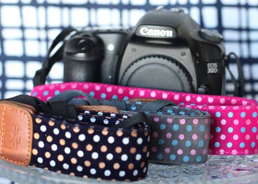 Polka Dot Camera Straps 75% Off