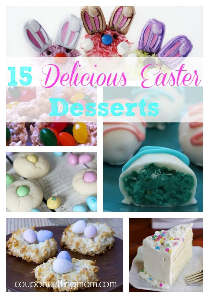 15 Delicious Easter Desserts Roundup